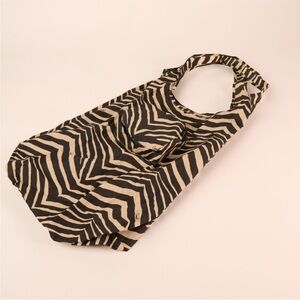 Coach Poppy Y2K Folding Zebra Tote Bag  NWOT